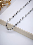 Collier en acier inoxydable - ARGENT