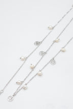 Parure de bijoux en acier inoxydable - ARGENT