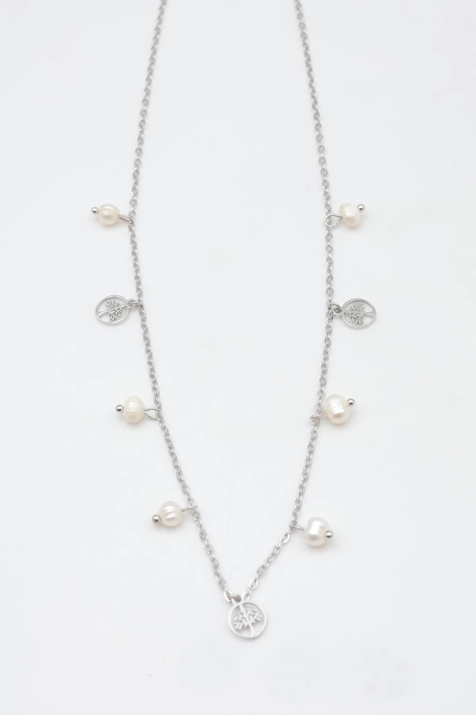 Collier en acier inoxydable - ARGENT