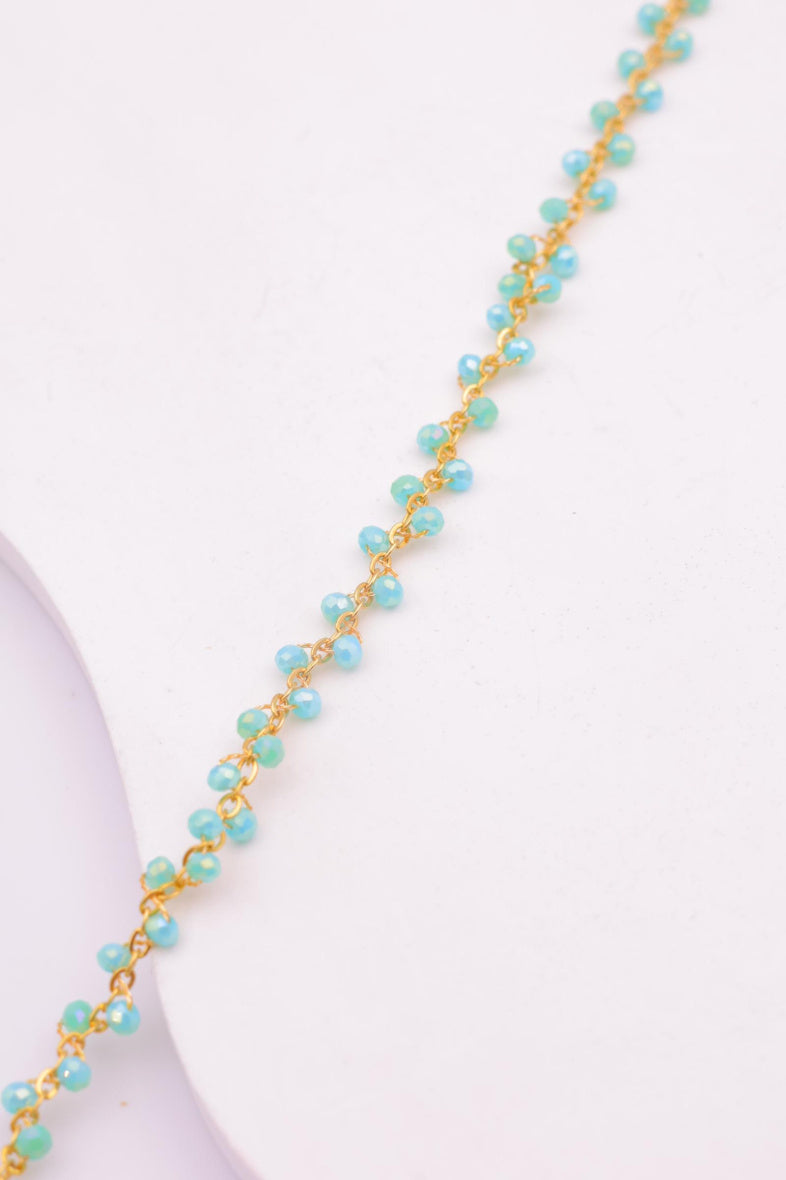 Bracelet en acier inoxydable - BLEU