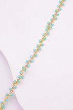 Bracelet en acier inoxydable - BLEU
