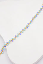 Bracelet en acier inoxydable - BLEU MARINE