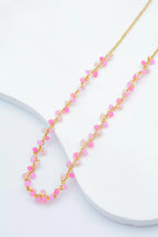 Collier en acier inoxydable - VIOLET