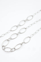 Parure de bijoux en acier inoxydable - ARGENT