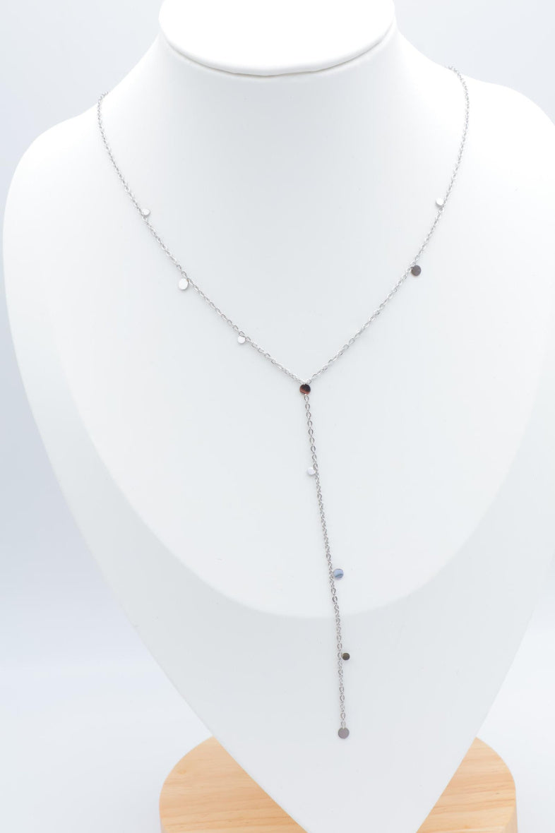 Collier en acier inoxydable - ARGENT