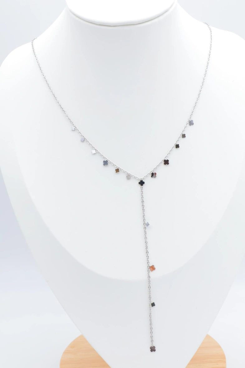 Collier en acier inoxydable - ARGENT