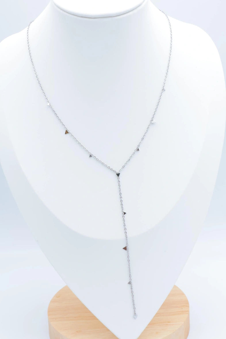 Collier en acier inoxydable - ARGENT