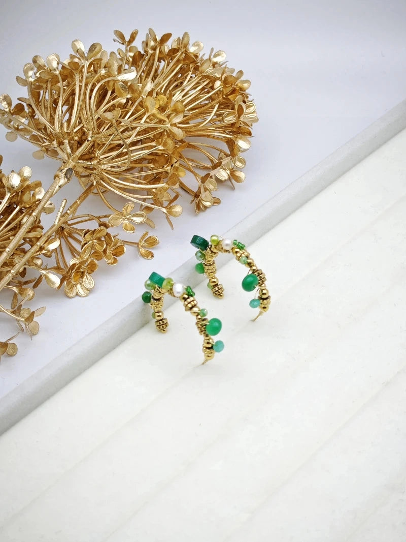 Boucles d’oreilles en acier inoxydable
