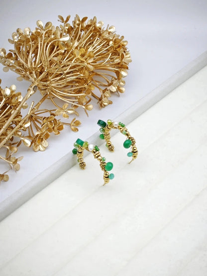 Boucles d’oreilles en acier inoxydable