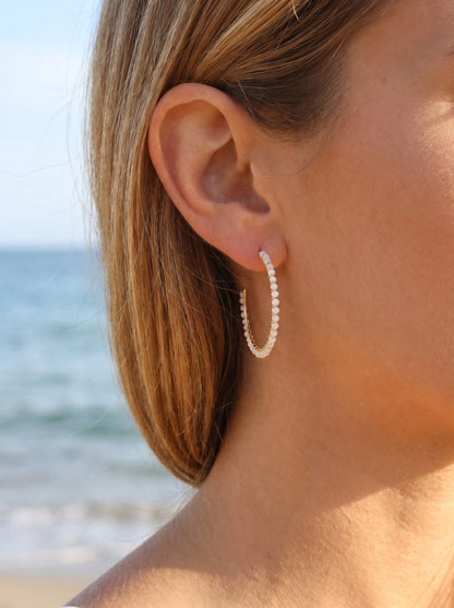 Boucles d’oreilles en acier inoxydable