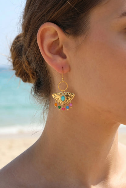 Boucles d’oreilles en acier inoxydable