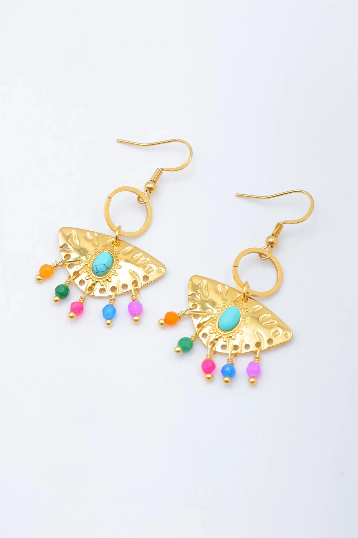 Boucles d’oreilles en acier inoxydable