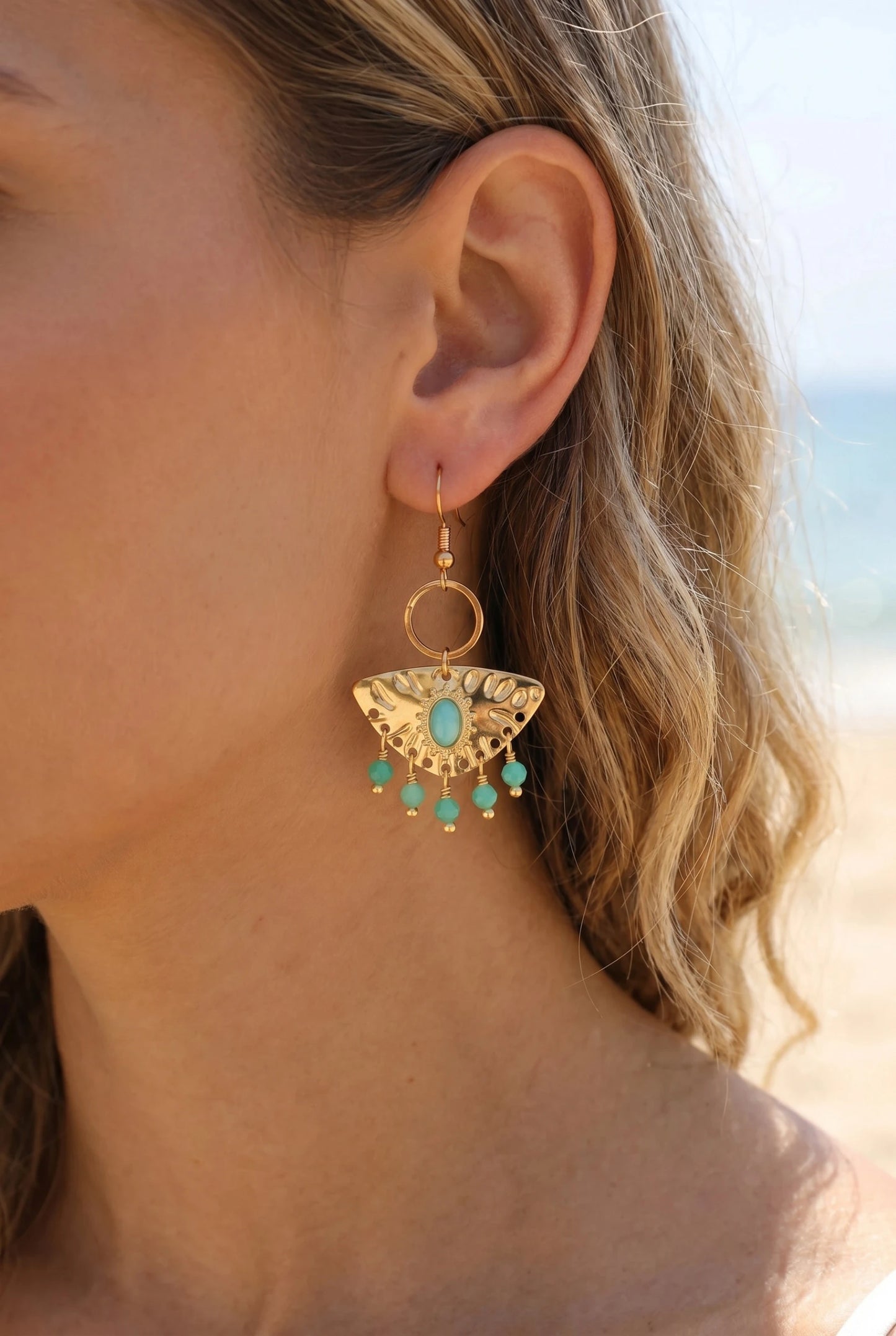 Boucles d’oreilles en acier inoxydable