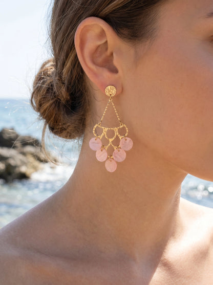Boucles d’oreilles en acier inoxydable
