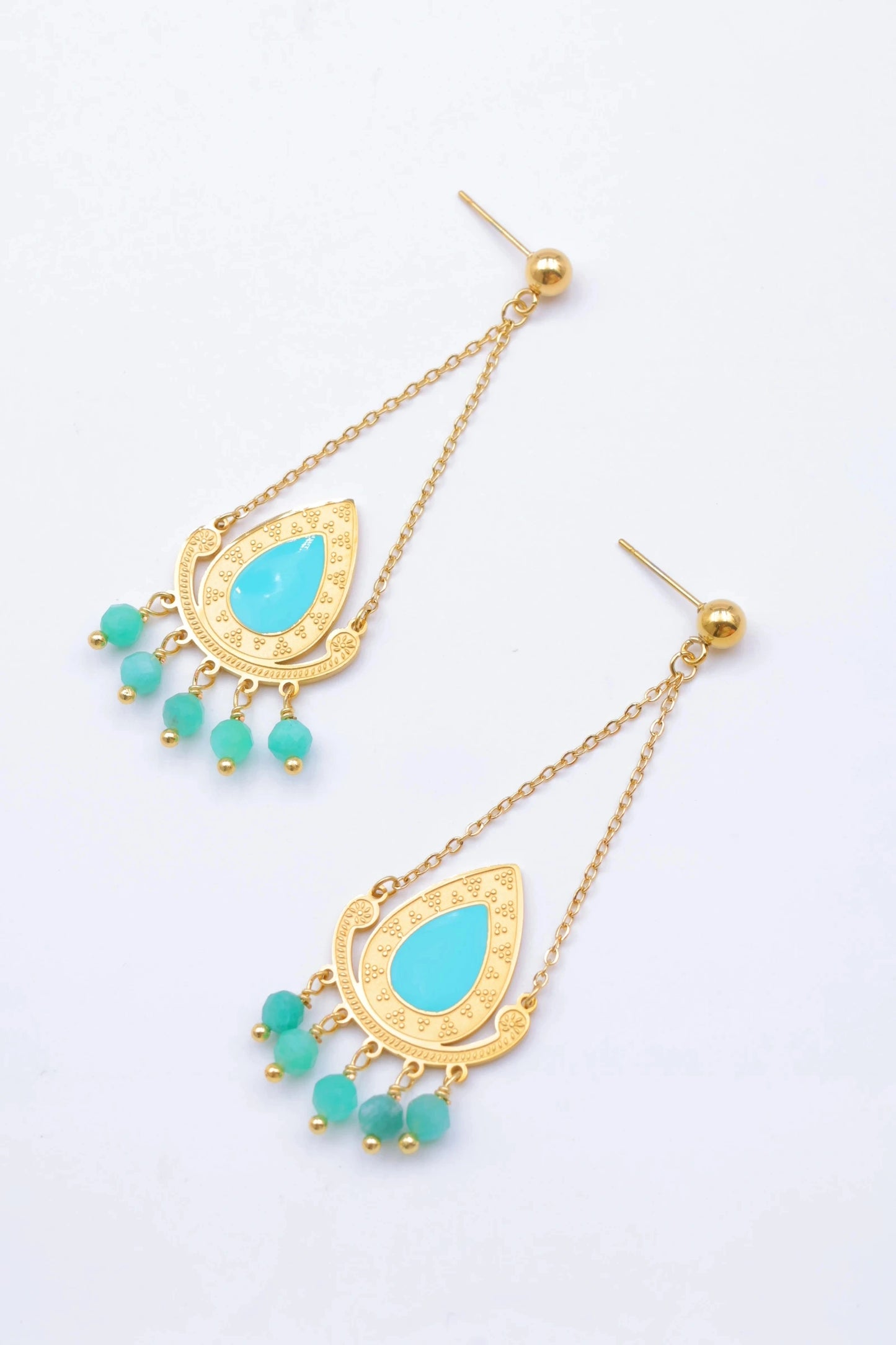 Boucles d’oreilles en acier inoxydable