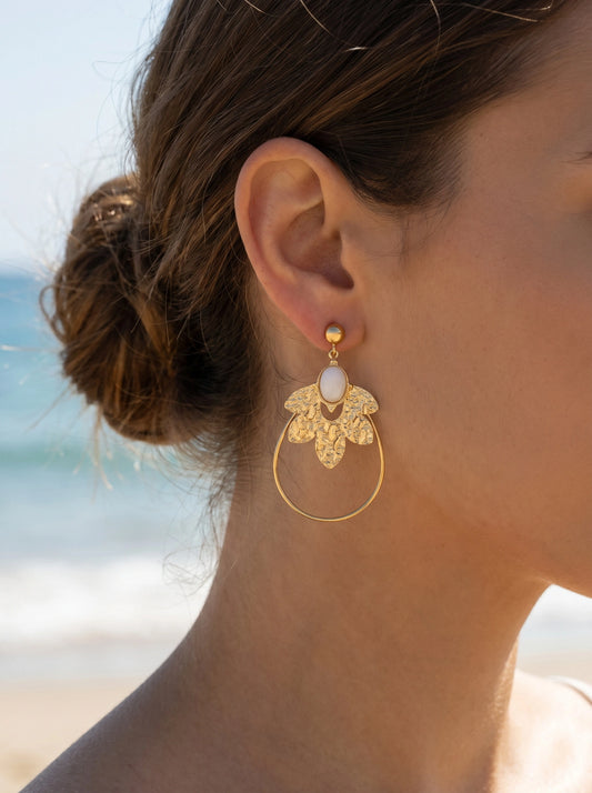 Boucles d’oreilles en acier inoxydable