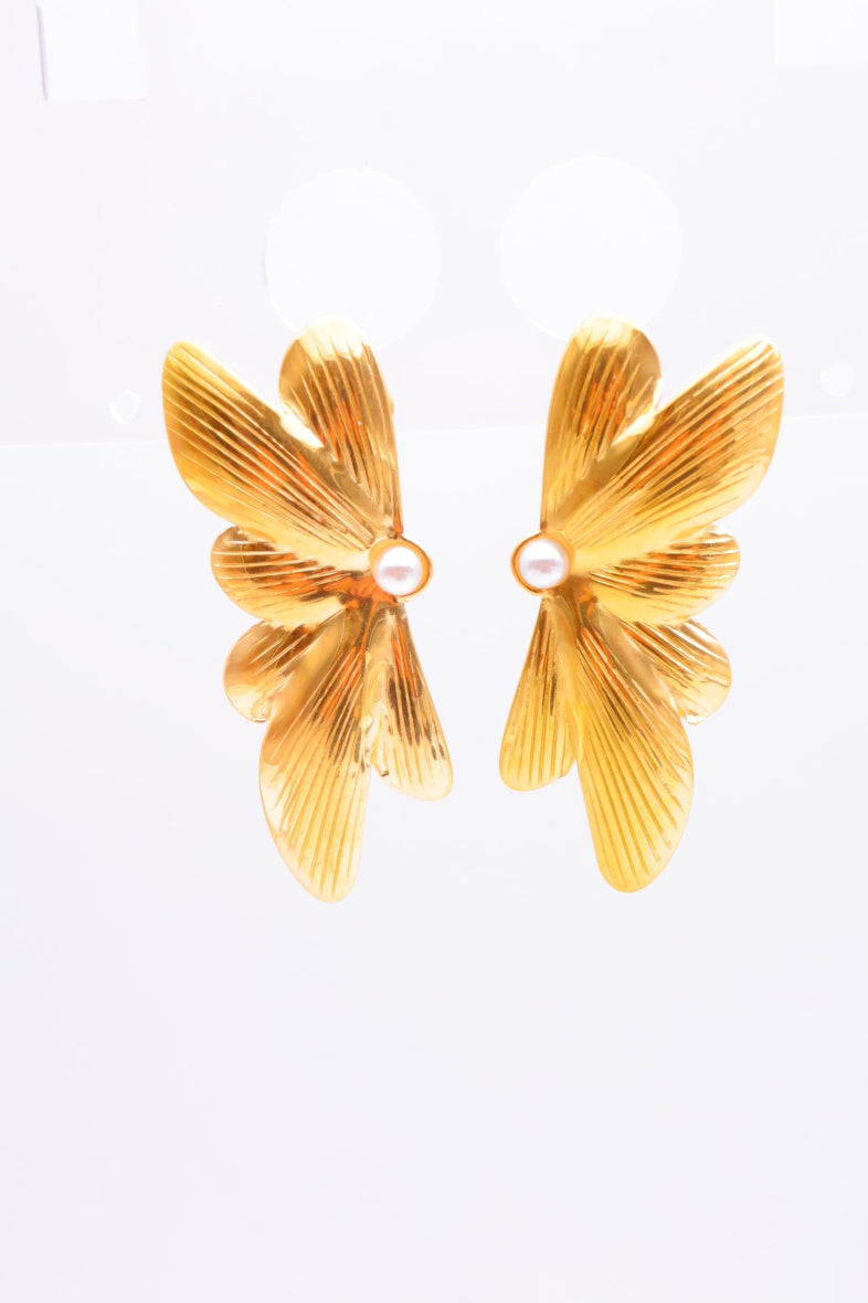 Boucles d'oreilles en acier inoxydable - DORÉ
