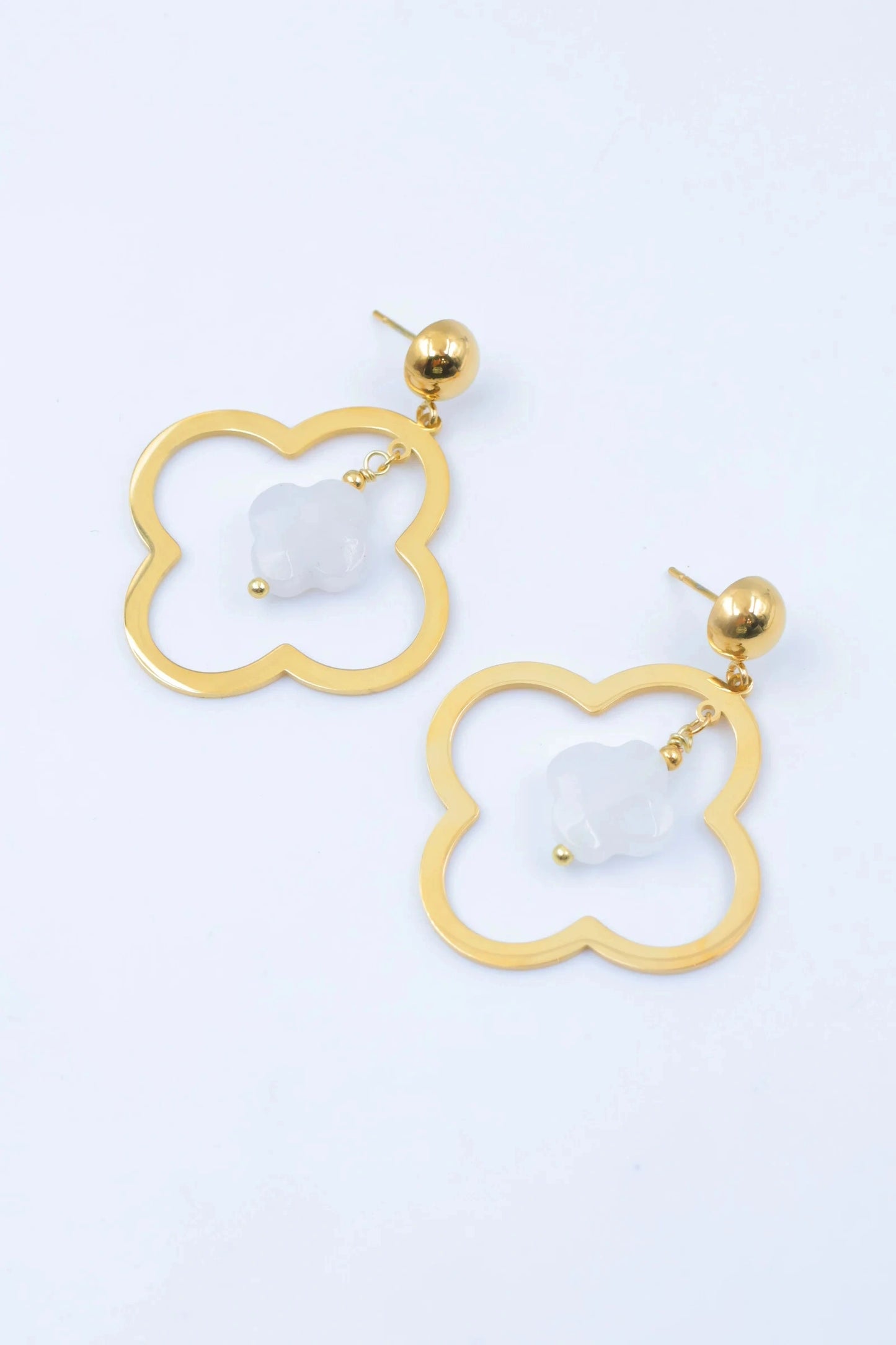 Boucles d’oreilles en acier inoxydable