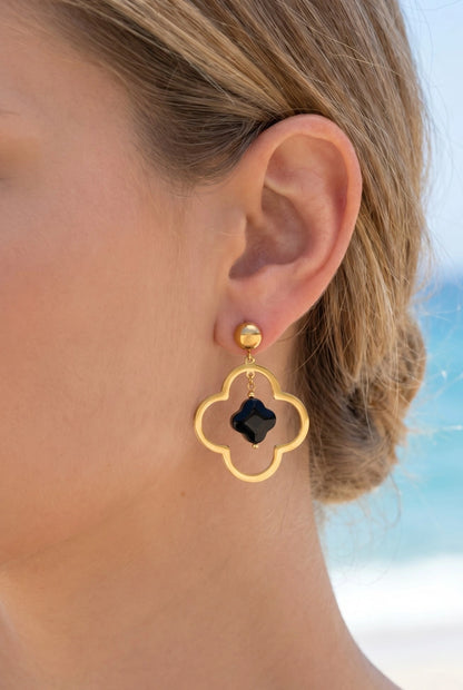 Boucles d’oreilles en acier inoxydable