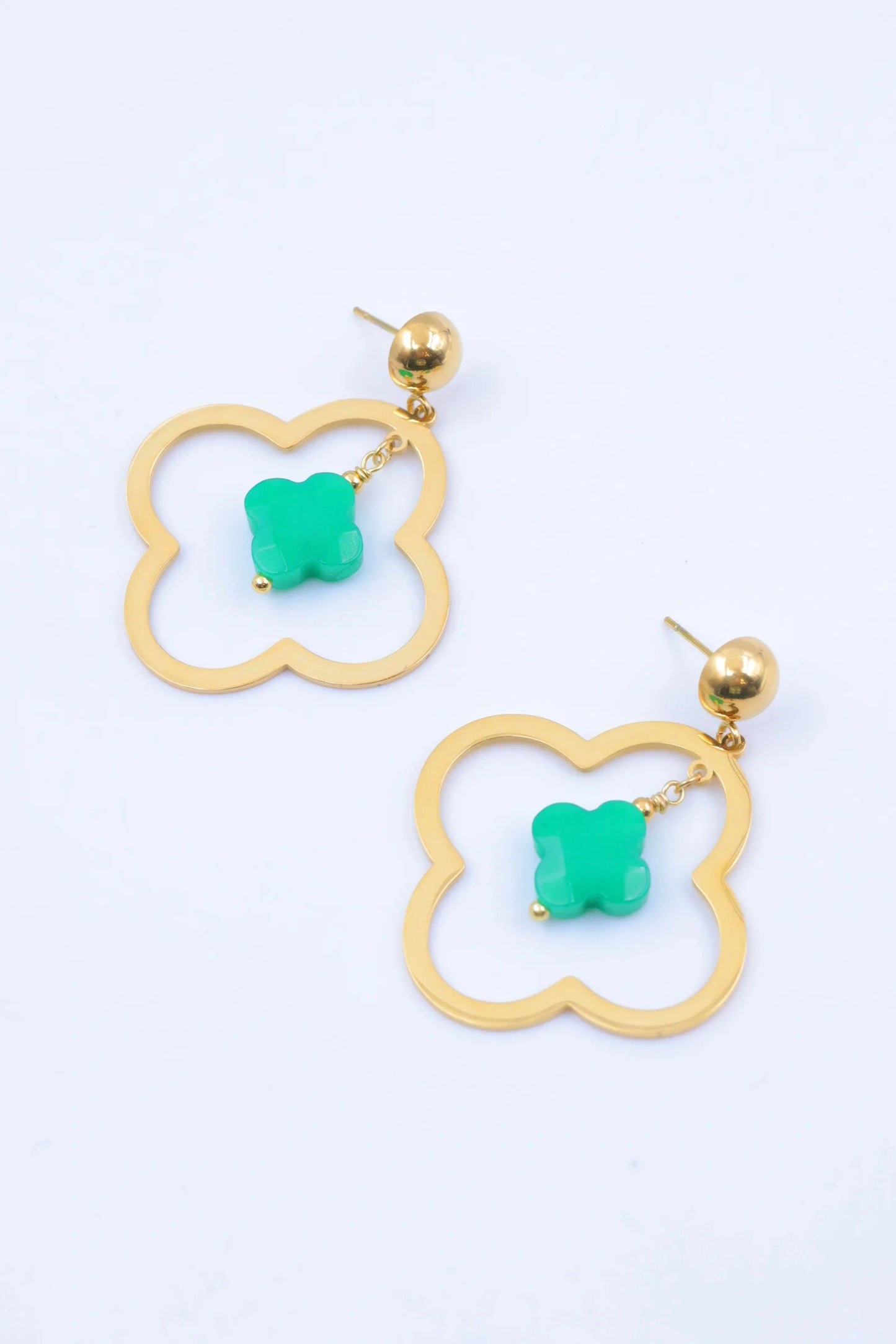 Boucles d’oreilles en acier inoxydable