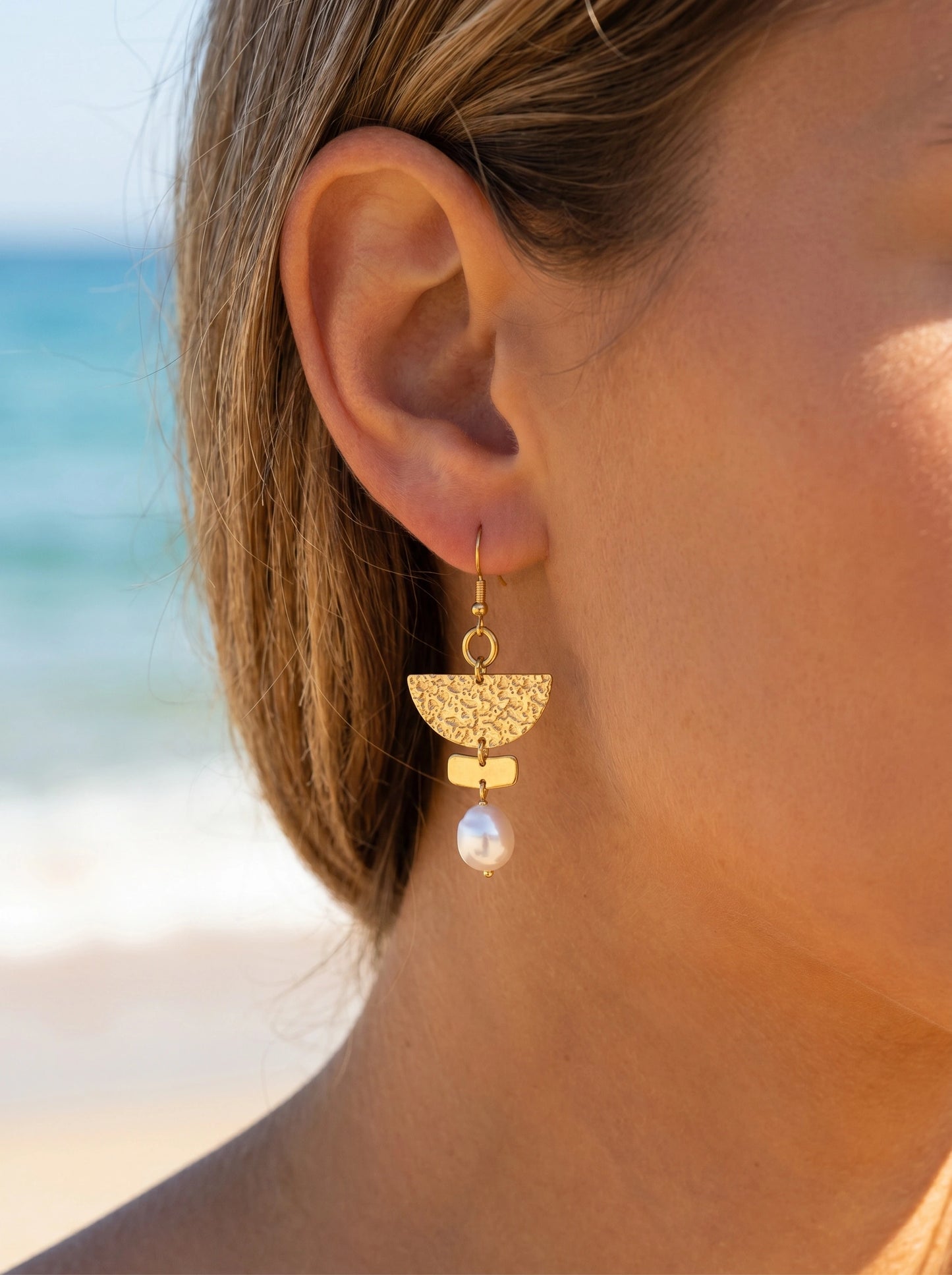 Boucles d’oreilles en acier inoxydable