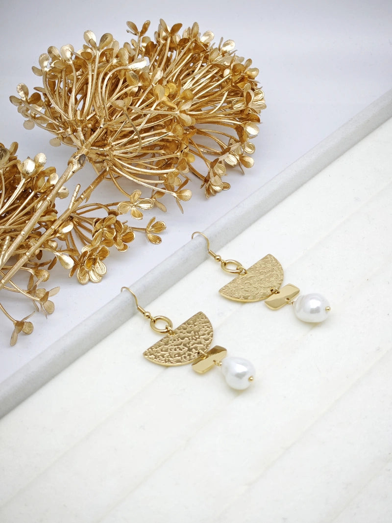 Boucles d'oreilles en acier inoxydable - DORÉ