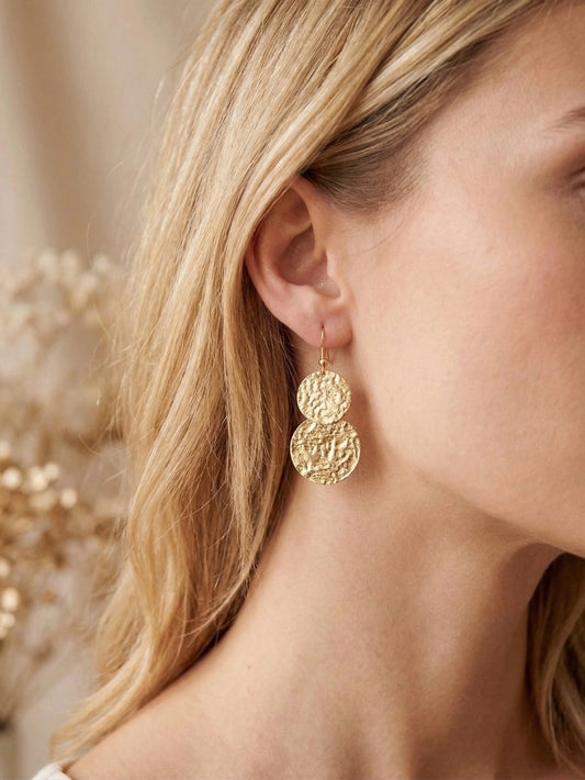 Boucles d’oreilles en acier inoxydable