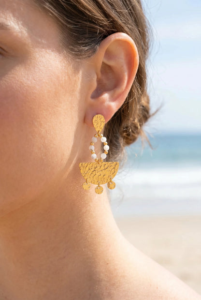 Boucles d’oreilles en acier inoxydable