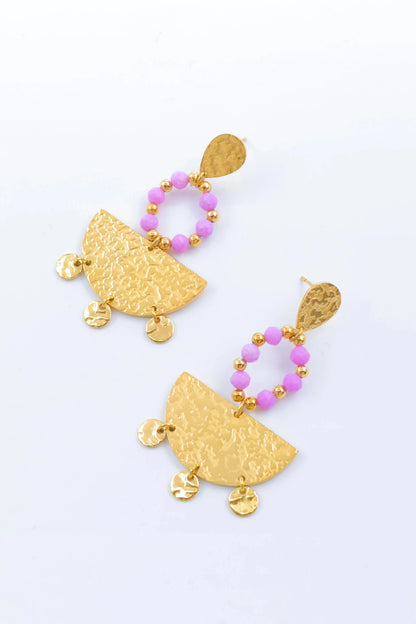 Boucles d’oreilles en acier inoxydable