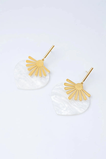 Boucles d’oreilles en acier inoxydable