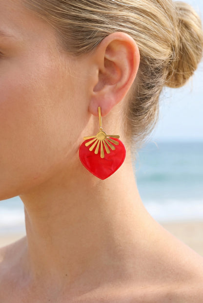 Boucles d’oreilles en acier inoxydable