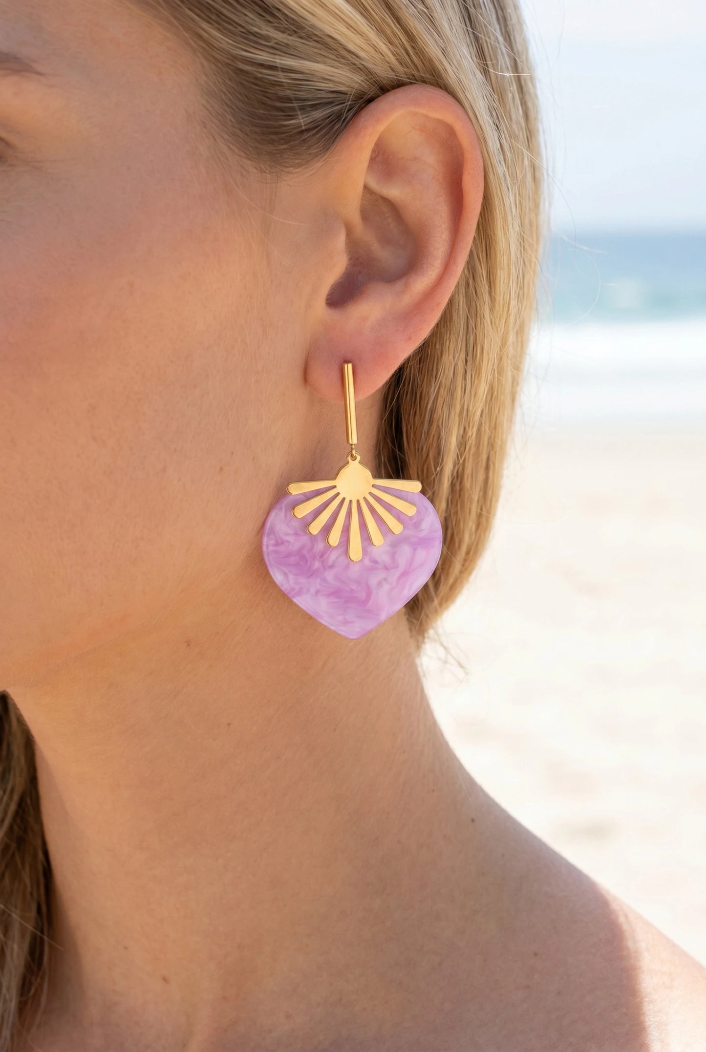 Boucles d’oreilles en acier inoxydable