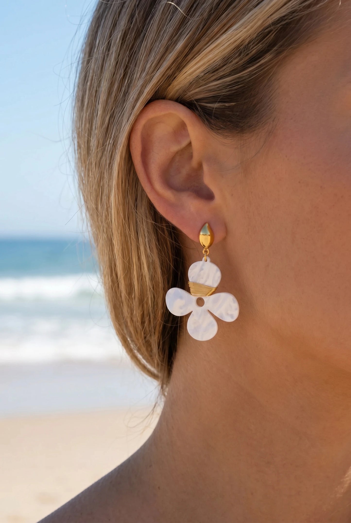 Boucles d’oreilles en acier inoxydable