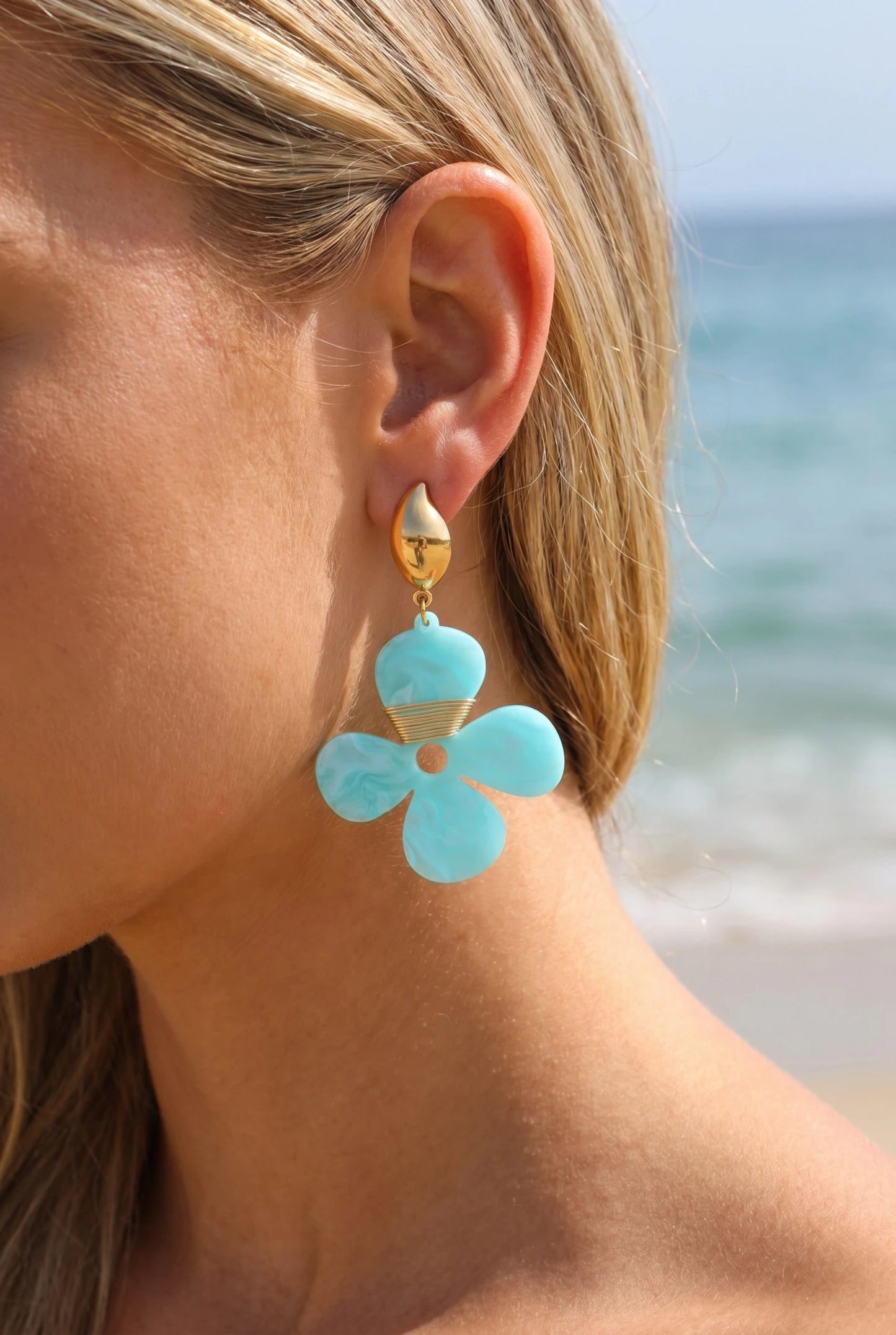 Boucles d’oreilles en acier inoxydable