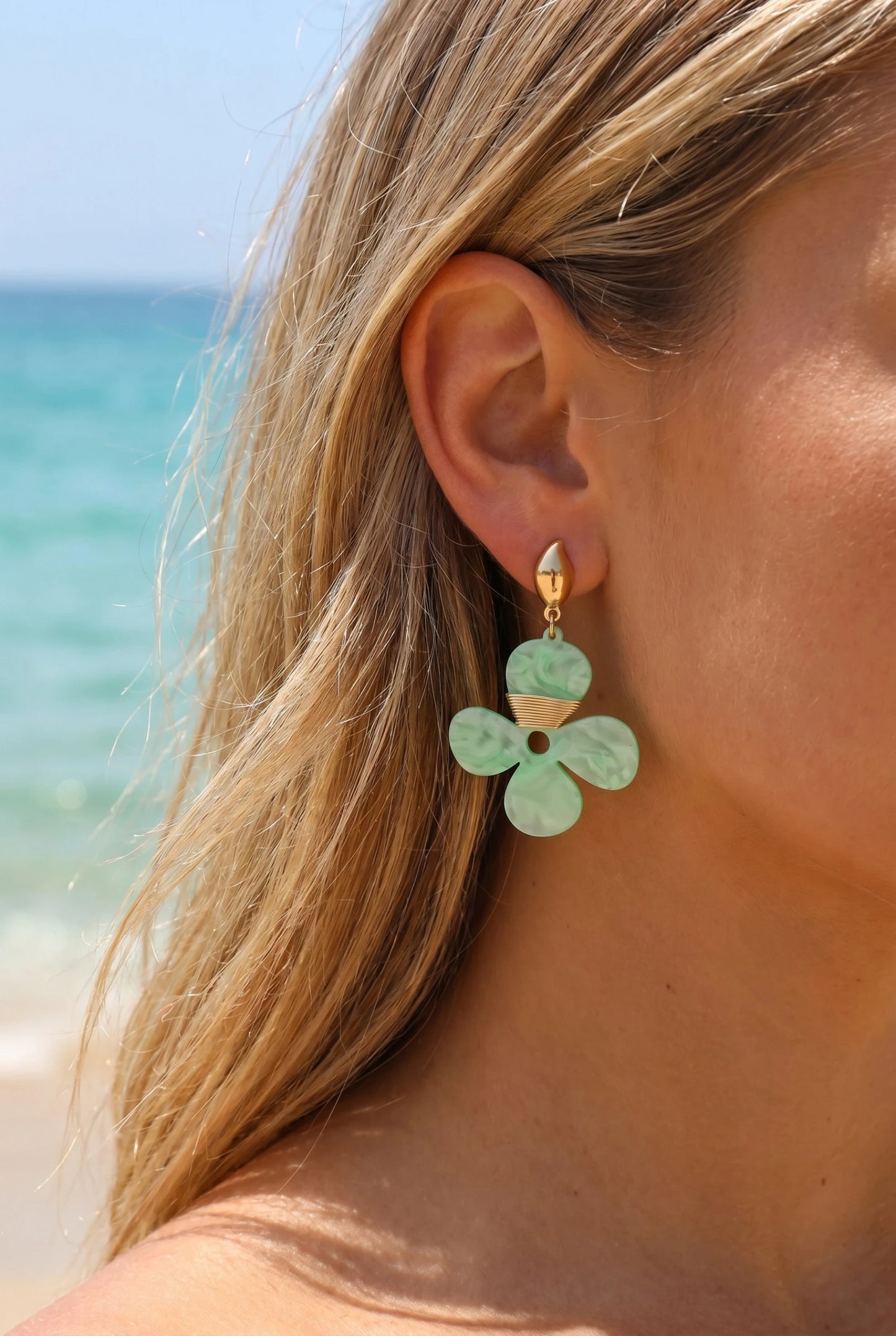 Boucles d’oreilles en acier inoxydable