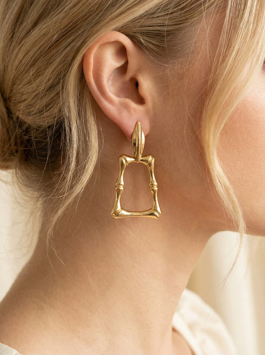 Boucles d’oreilles en acier inoxydable