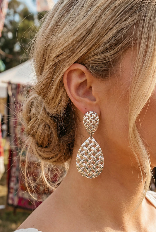 Boucles d’oreilles en acier inoxydable