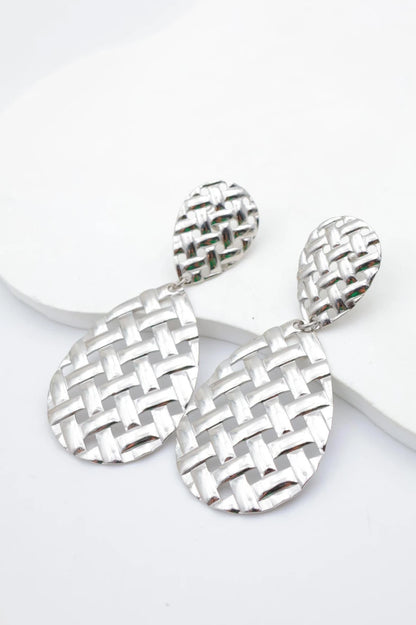 Boucles d’oreilles en acier inoxydable