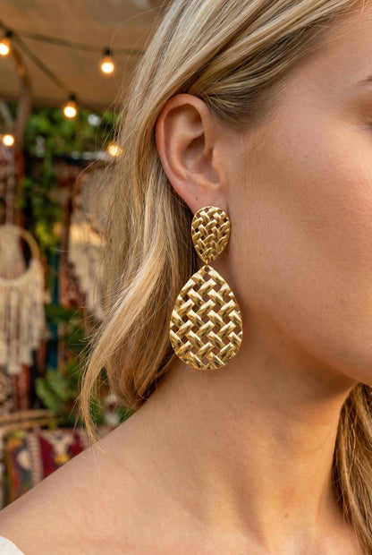 Boucles d’oreilles en acier inoxydable