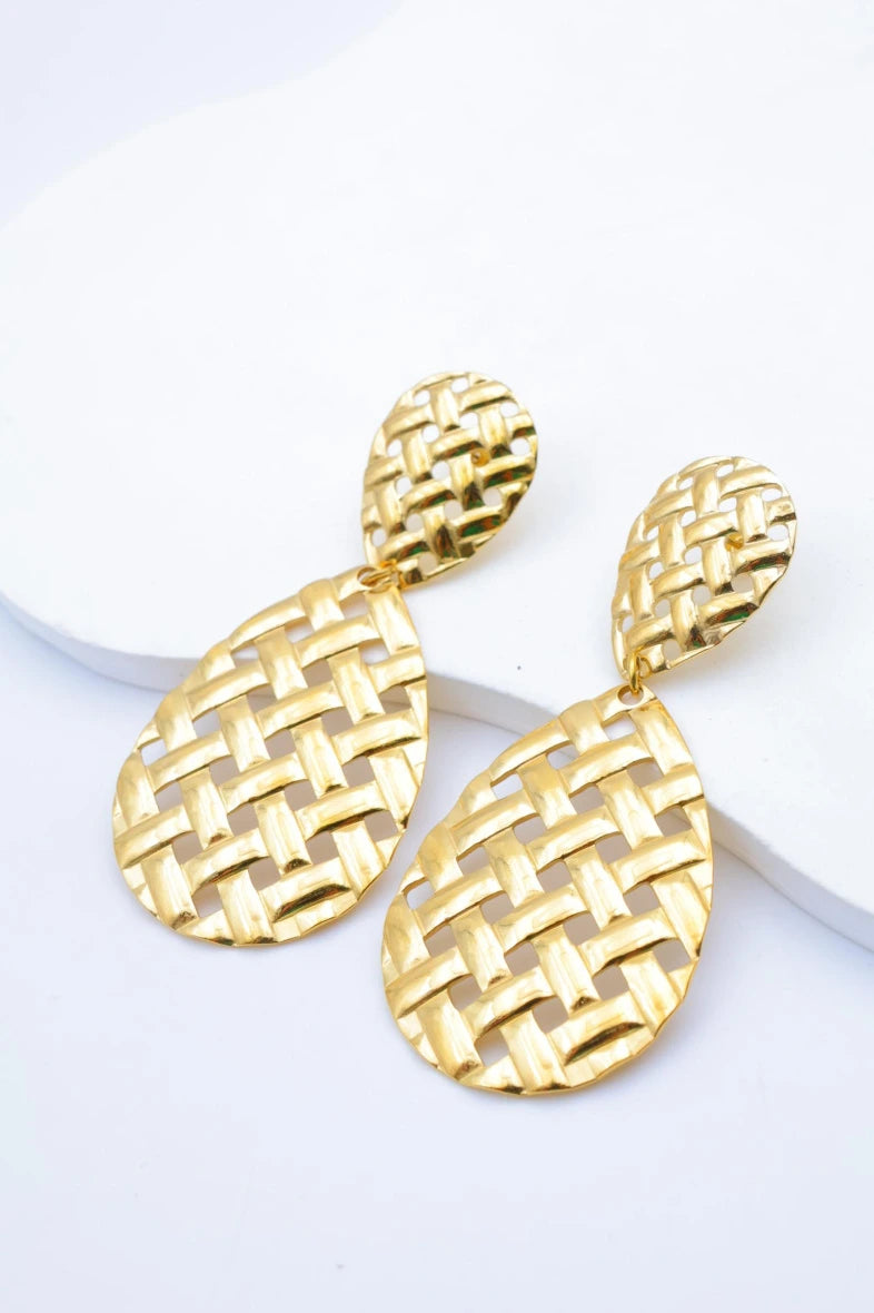 Boucles d’oreilles en acier inoxydable