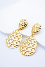 Boucles d'oreilles en acier inoxydable - DORÉ