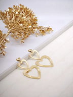 Boucles d'oreilles en acier inoxydable - DORÉ