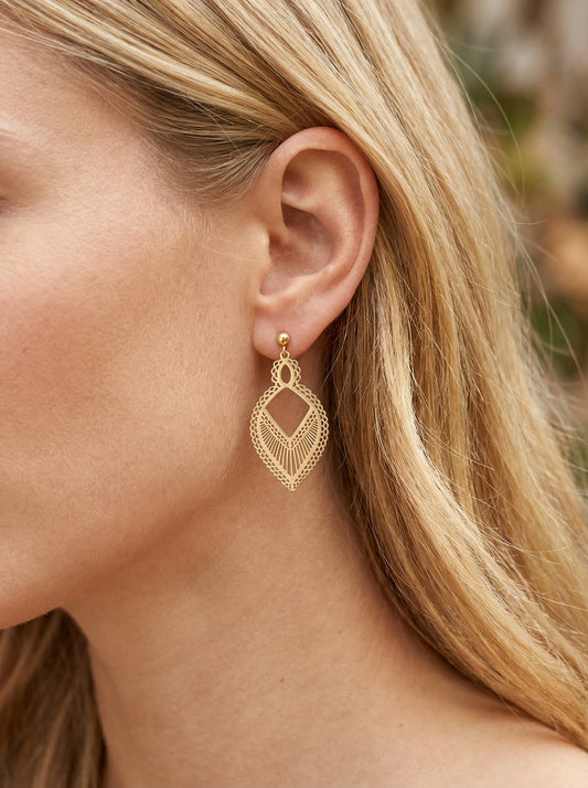 Boucles d’oreilles en acier inoxydable