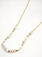 Collier en acier inoxydable - BLANC