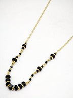 Collier en acier inoxydable - NOIR