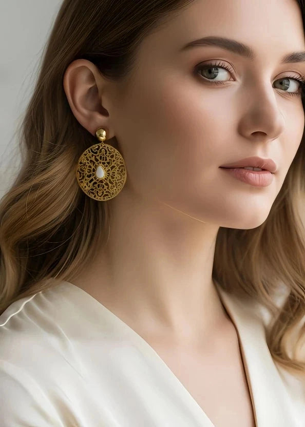 Boucles d’oreilles en acier inoxydable