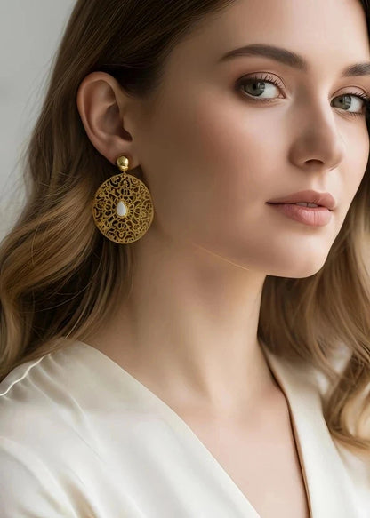 Boucles d’oreilles en acier inoxydable
