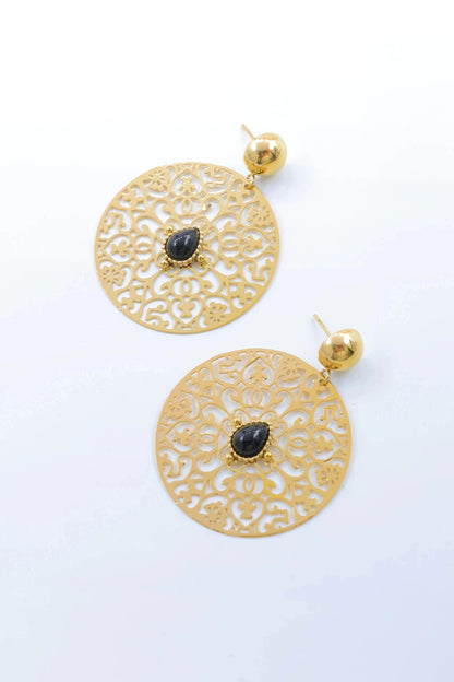 Boucles d’oreilles en acier inoxydable