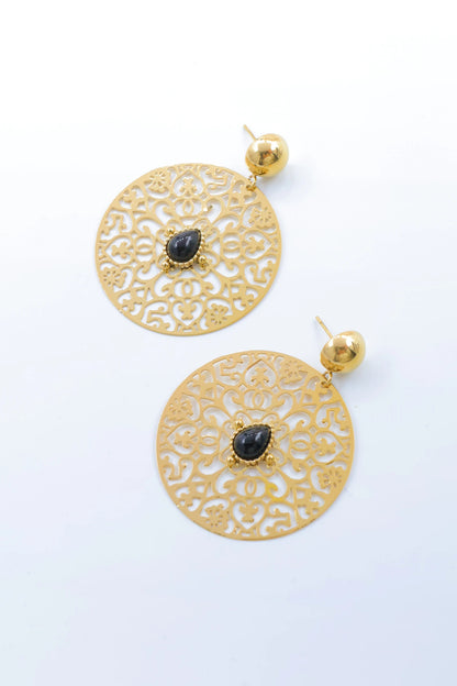 Boucles d’oreilles en acier inoxydable
