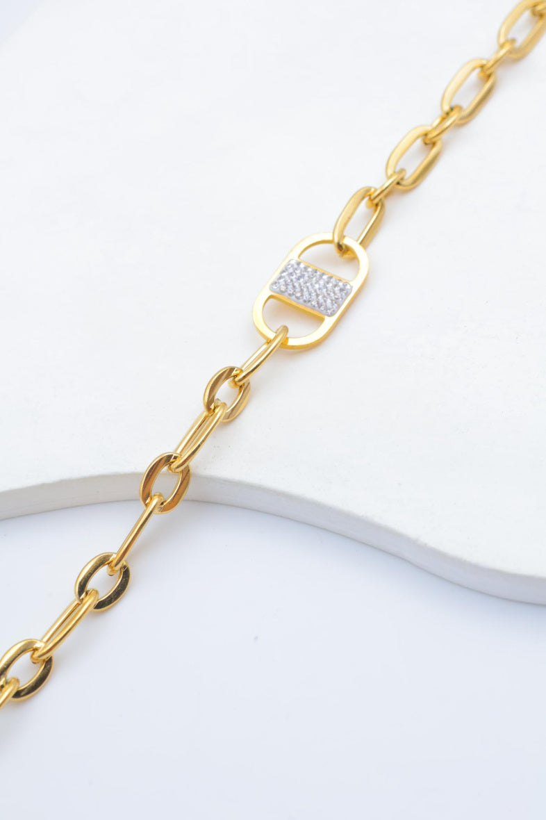 Bracelet en acier inoxydable - DORÉ
